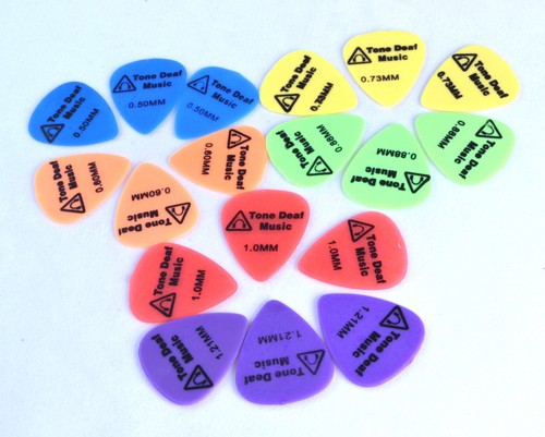 Soft nylon guitar picks - guitar,