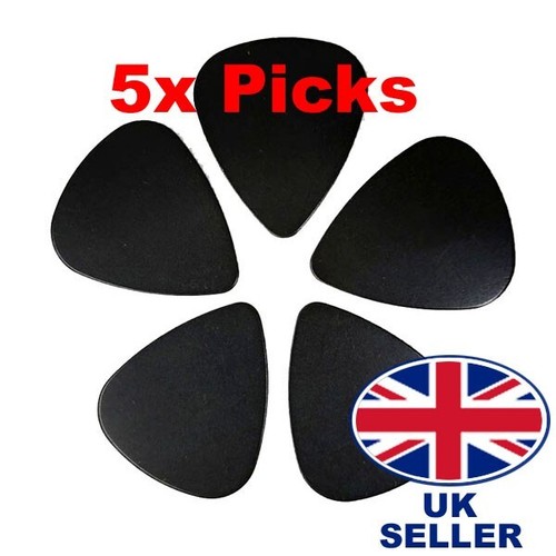 Guitar picks 5mm plain - 5x,