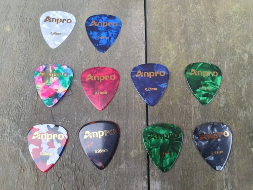 Anpro guitar picks - anpro, ten