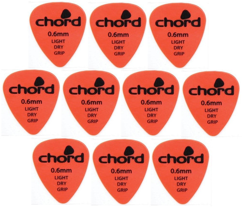 Chord dry grip plectrums pack - dry,