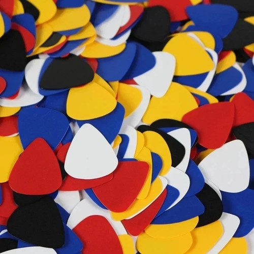 10x celluloid colourful guitar - celluloid,