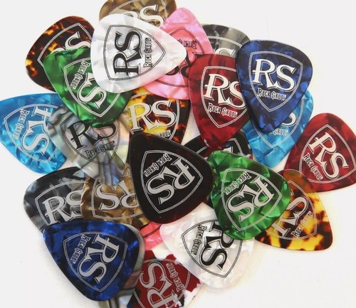 Mix colour plectrums - 12,