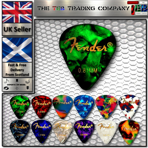 Fender guitar picks - x,