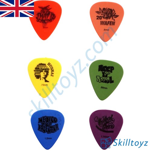 Guitar bass plectrums - 6,