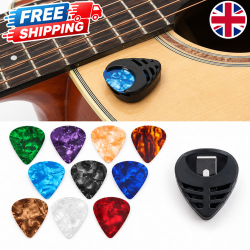 10x celluloid colourful guitar - 10x,