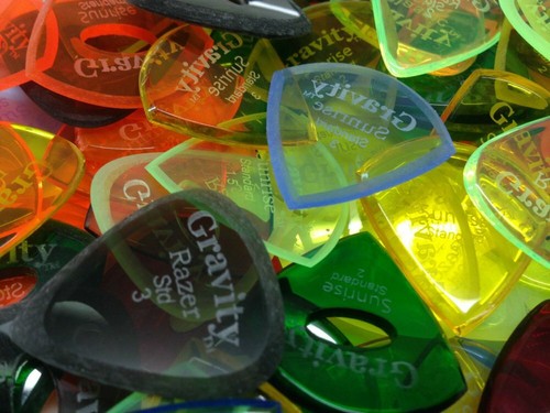 Gravity acrylic pick - acrylic, pick/plectrum