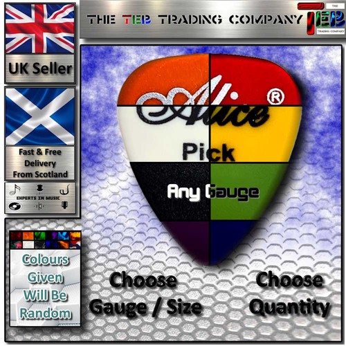 Alice guitar picks plectrums - guitar, picks/plectrums