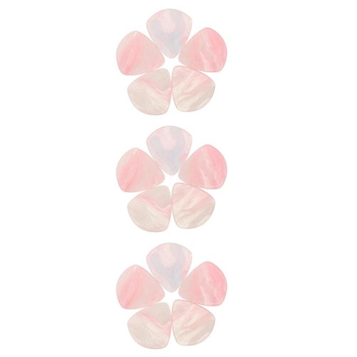 Heart shaped pink resin - heart, guitar