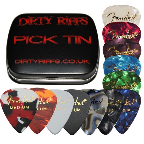 Fender celluloid guitar picks - celluloid,