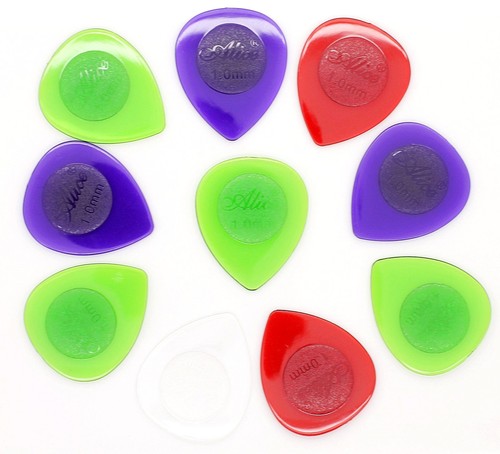 Large stubby guitar picks - 10,