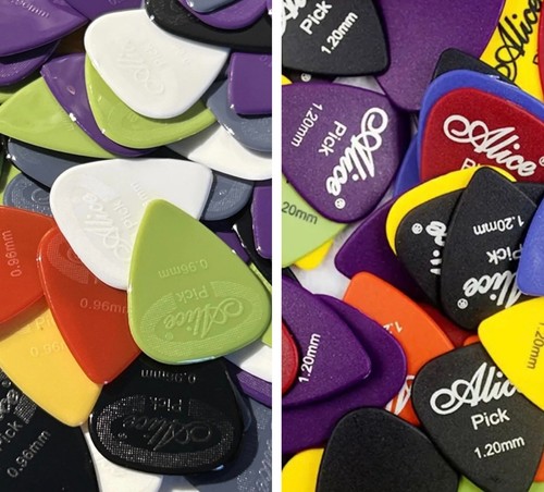 12x alice guitar - guitar, picks