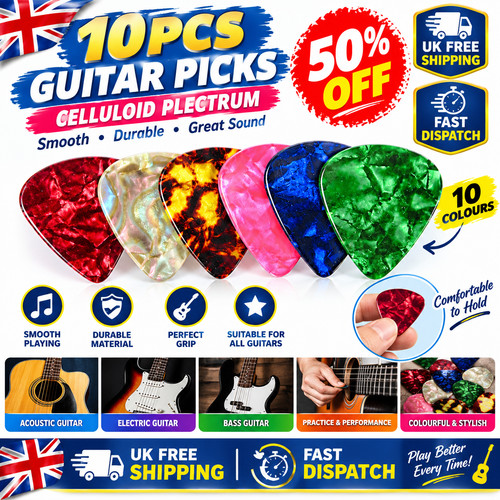 10pcs guitar picks - picks, plectrums