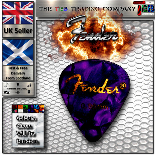 Fender guitar picks plectrums - guitar, picks/plectrums