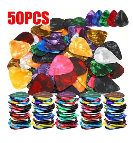 50x guitar 46mm thin - 0.46mm, picks