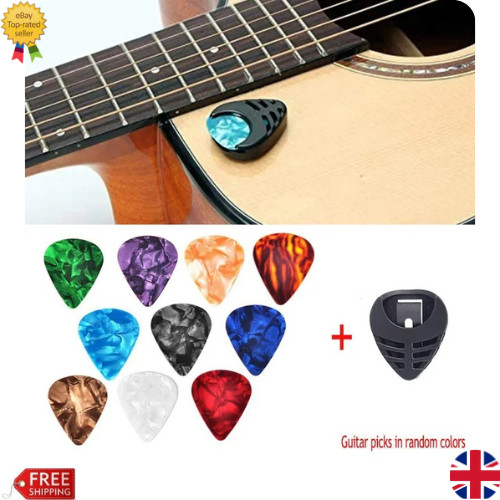 10x celluloid colourful - celluloid, guitar